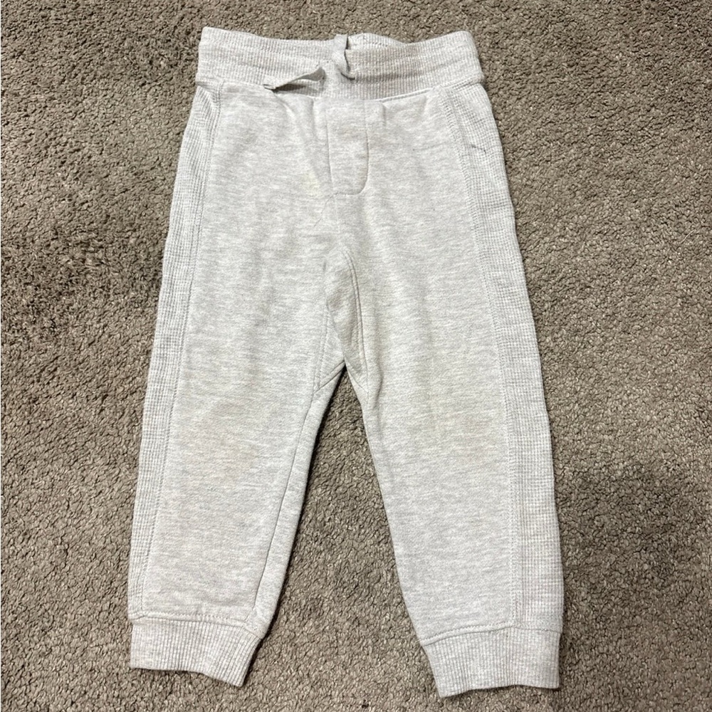 Wonder Nation Light Gray Kids Joggers